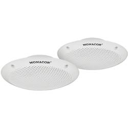 Monacor SPE-15F/WS 4.33 Zoll 11 cm Breitbänder 15 W 4 Ω Weiß Wasserfeste Polypropylen-Membran, UV-beständig
