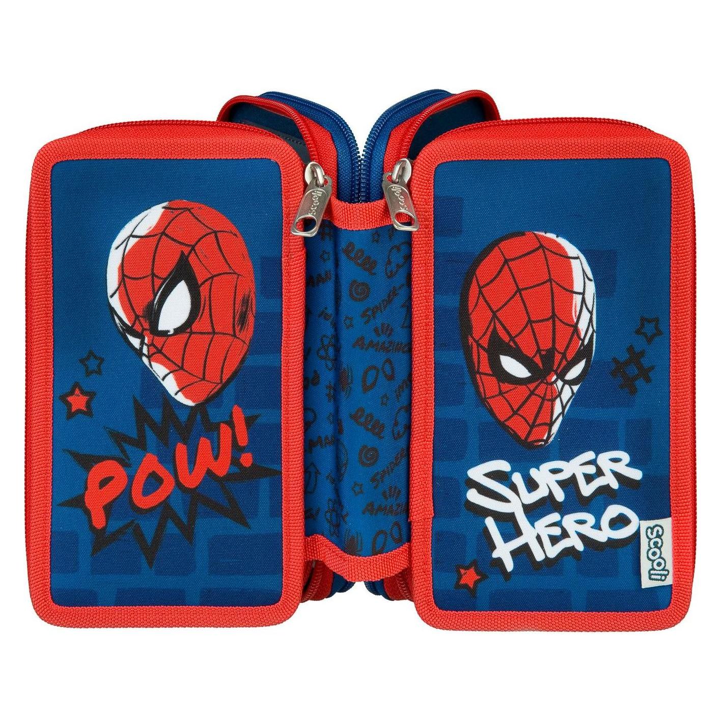 Scooli Etui Tripledecker Spider-Man (SPAN0421)