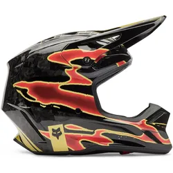 Fox, Motorradhelm, V3 RS Inning Helmet (XL, 60.50 - 62.50 cm)