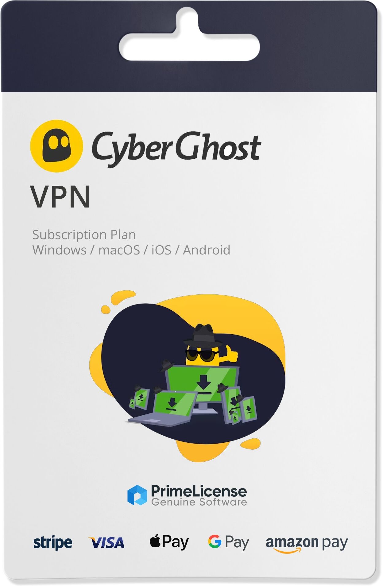 CyberGhost VPN - 1 Year