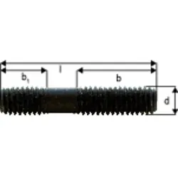 Stiftschraube DIN 6379 M20x200mm