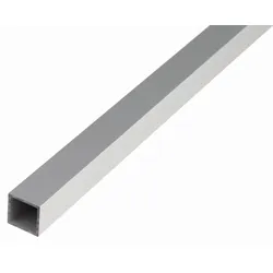 Alberts® Vierkantrohr, Alu, versch. Größen-2 m-25 x 25 mm-1,5 mm