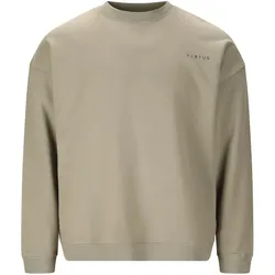 VIRTUS Dela Graphic Crew Neck Sweatshirt Herren 3250 - dried sage XXL
