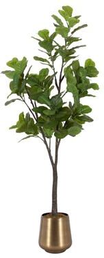 Kate and Laurel Fidmont Faux Fiddle Fig Tree