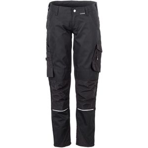 Planam Arbeitshose Norit, Damen, Bundhose, schwarz, Größe 40