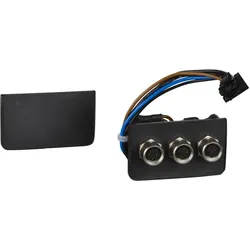 Schneider Electric VW3L40300 Einschub für 3x M8-Buchse für E/A-Signale, Einschub für Abdichtung IP54, intergrierte Antriebe Lexium ILx