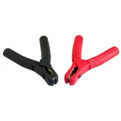 ELMAG Polklemme - vollisoliert 600 A, L= 165 mm, Kupferband/Messingkontakt schwarz - 55346 - schwarz
