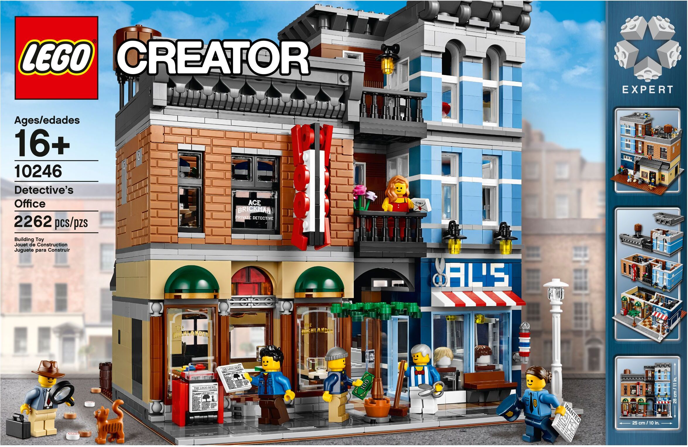 LEGO Creator Detektivbüro, Junge/Mädchen, Mehrfarben