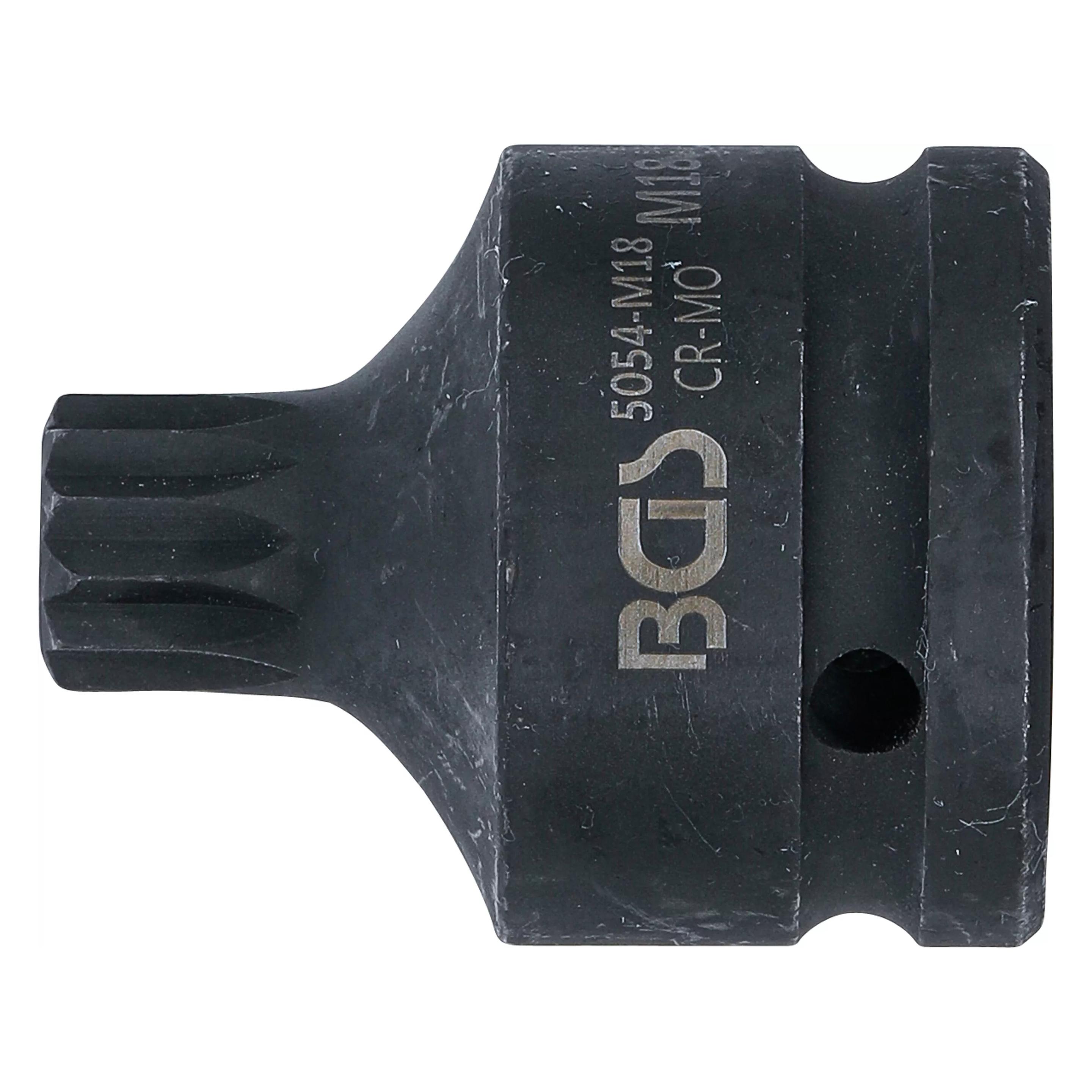 BGS Kraft-Bit-Einsatz (Innenvielzahn) (5054-M18)