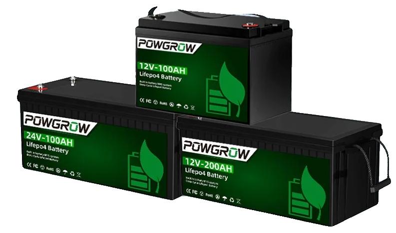 Lithium-Eisen-Phosphat-Batterie, 6000+ Zyklenlebensdauer, modulares Design, IBattery-PO-12V-100AH