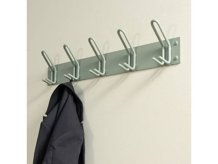 Barre de penderie Miles 70cm Vert/Gris menthe