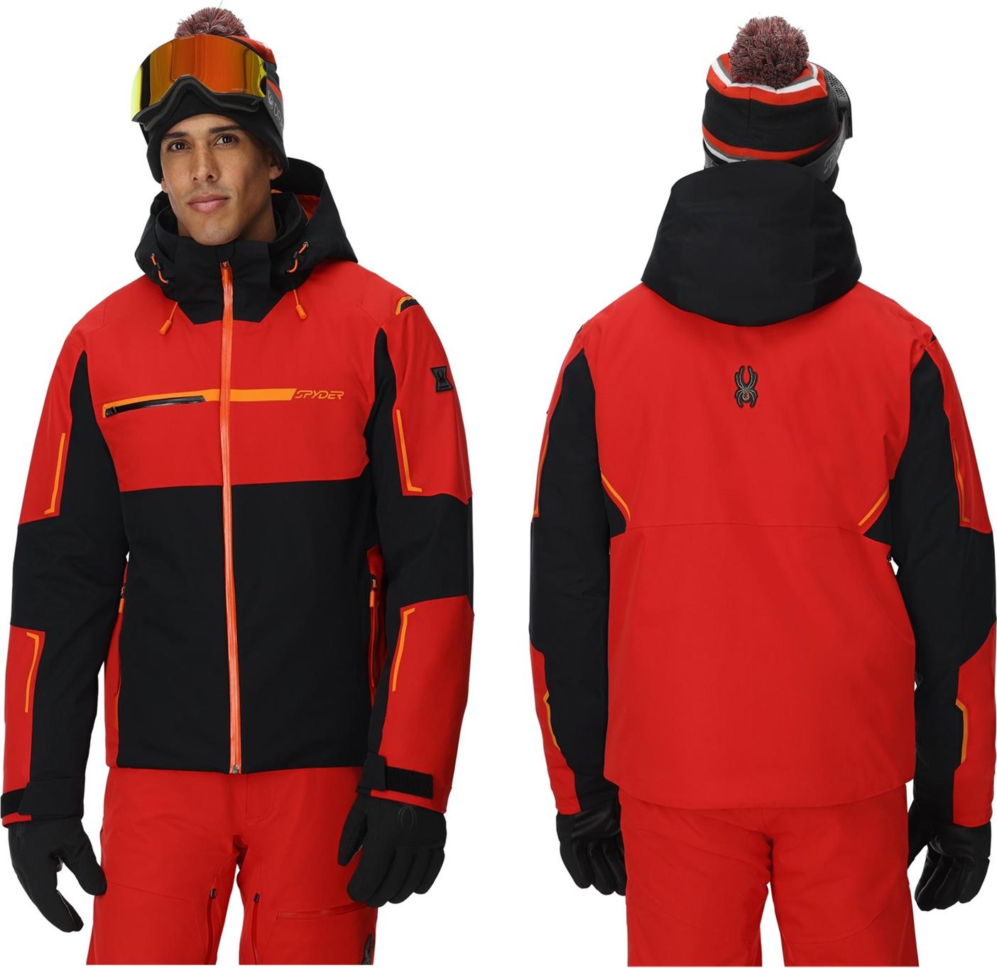 Spyder Titan Jacket Herren Skijacke Winterjacke 38SA075404 BLK1 : XL