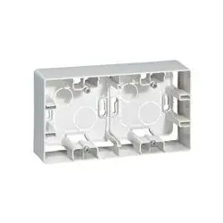 Legrand 664799 Niloe Aufputzgehäuse 2-fach Farbe: Ultraweiß