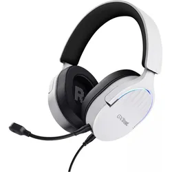 Trust GXT490W FAYZO 7.1 USB HEADSET (Kabelgebunden), Gaming Headset, Mehrfarbig, Weiss, Schwarz