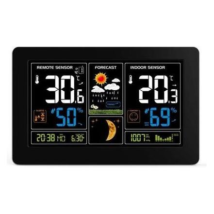 Olight Solight weather station, extra large color LCD, temperature, humidity, pressure, RCC, USB charging (8592718020262)
