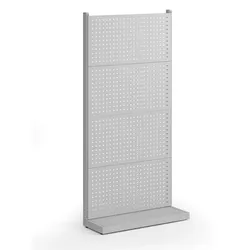 Perforierte Ständer, einseitig, 4x Werkzeugpaneel, 960 x 385 x 1964 mm