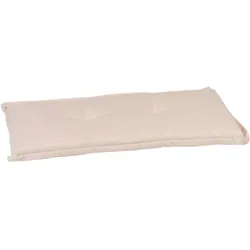 Bankauflage Ascot ca. 100x45 cm Beige