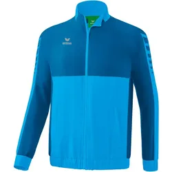 erima Six Wings Präsentationsjacke curacao/mykonos S