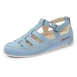 Geschlossene Sandale Rock T-Bar Candice Cooper blau, 37