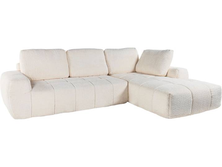Vakuum-Ecksofa FLEXI Stoff beige