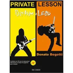 D. Begotti Private Lesson: Rhythm + Lead Metodi E Studi Per Chitarra, Fachbücher von D. Begotti