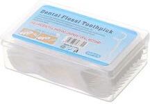 Uplift Essentials Professional Ultra Fine Flat Dental Floss Picks   50 100 Pcs Bulk Hygiene Set 50pcs Box