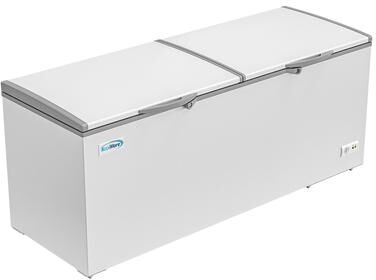 KoolMore 24 cu. ft. Manual Defrost Commercial Chest Freezer in White