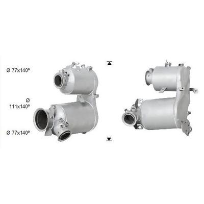 VEGAZ Ruß-/Partikelfilter, Abgasanlage VK-441 für VW