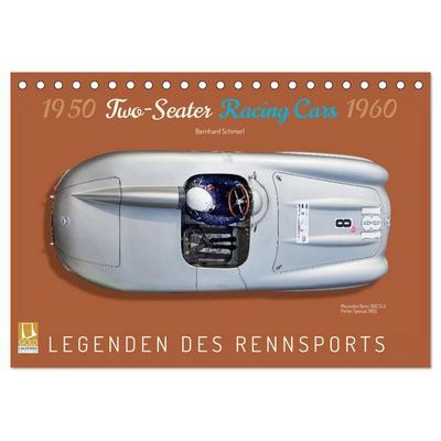 Two-Seater Racing Cars 1950-1960 (Tischkalender 2027 DIN A5 quer), CALVENDO Monatskalender