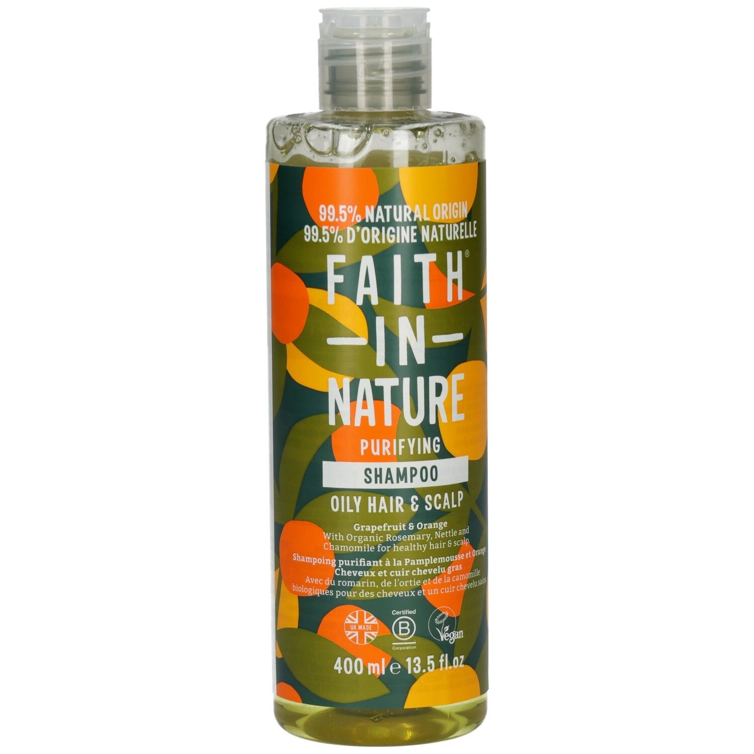 Faith IN NAT SHP Pamp Orange 400Ml 400 ml Shampoo
