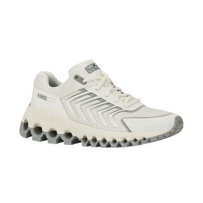 Sneaker K-SWISS "TUBES SPORT ULTRA", Damen, Gr. 42, weiß (snow weiß, ultimate gray), Textil, Schuhe Sneaker