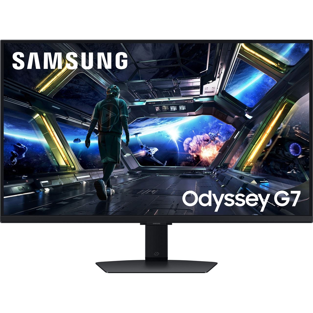 27" (68,58cm) Samsung Odyssey G7 G70F schwarz 3840x2160 1xDisplayPort 1.4 / 2x HDMI 2.1