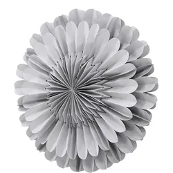 Ebuy24 Järvsön Weihnachtsstern mit Licht Papier Ø60 cm Pendelleuchte dunkelgrau.