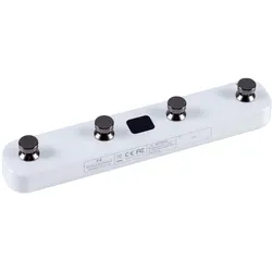 Mooer Fußschalter Mooer F4 Wireless Footswitch white Wireless Footswitch, für Mo... - Fußschalter