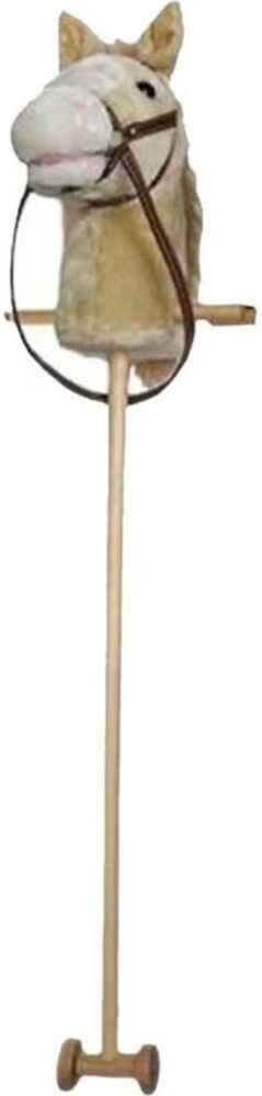 Caballo De Palo Con Ruedas Toy Planet Juguete Clásico Beige Talla Única Unisex