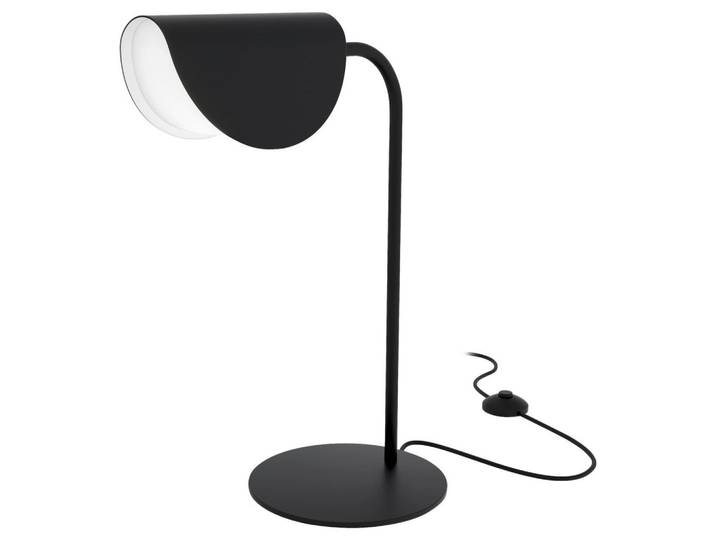 Maytoni Tischleuchte, Schwarz, Weiss, Metall, Kunststoff, 29x43x18 cm, CE, einfach zu transportieren, gleichmässige Lichtverteilung, Lampen & Leuchten, Innenbeleuchtung, Tischlampen, Tischlampen