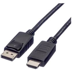 ROLINE GREEN DisplayPort Kabel DP - HDTV, ST/ST, schwarz, 1 m 11.44.5780