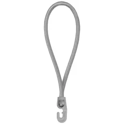 Spanngummi mit PVC Haken 0,4x18cm grau Bradas BCH3-0418GY-E
