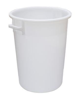 Tonne, aus HDPE, stapelbar 100 Liter, natur