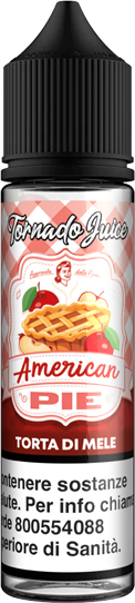 Tornado Juice American Pie Liquido Shot 10ml Crostata Mela