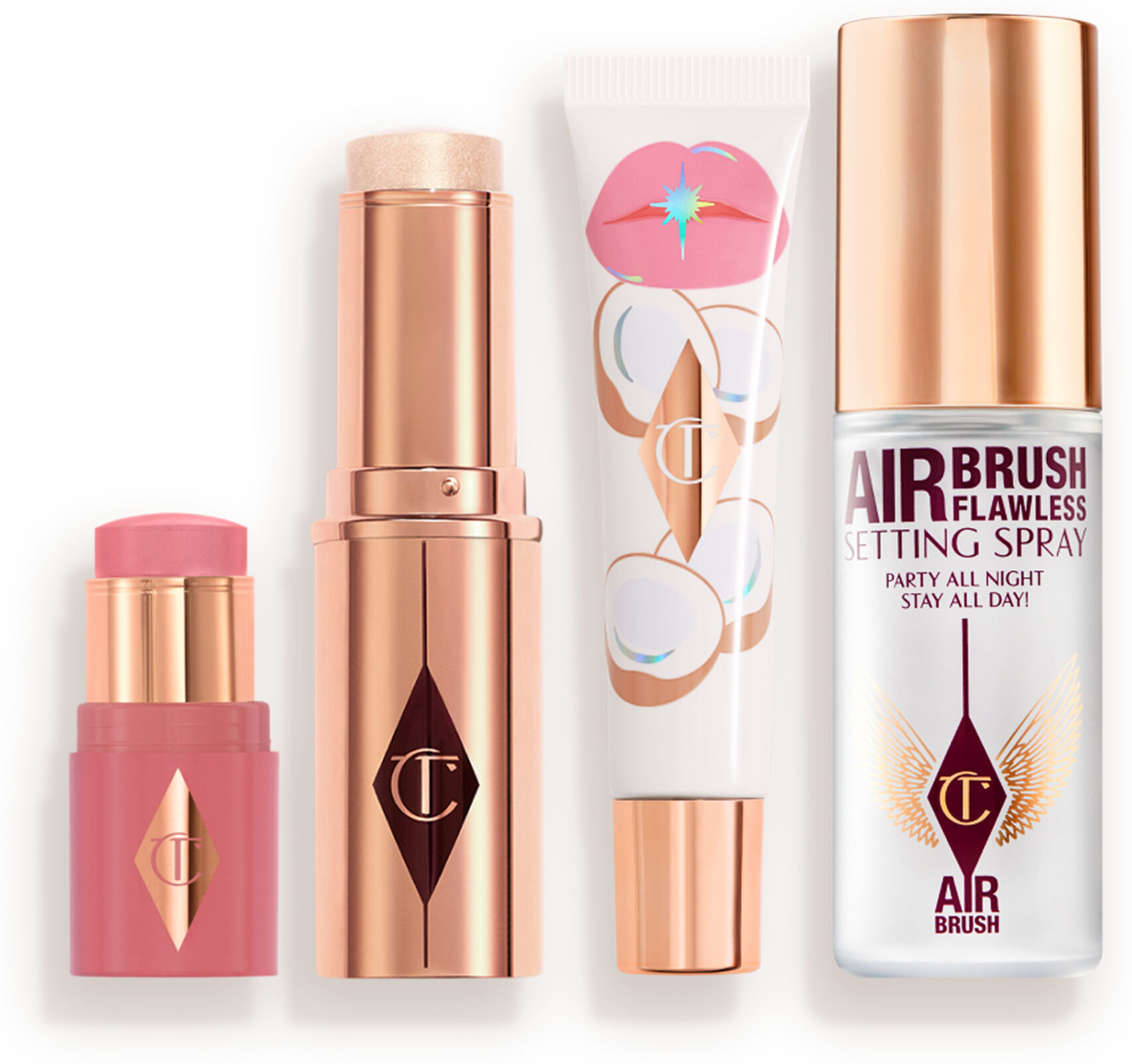 Mini Unreal, Flawless Glow Secrets - Face Kit Charlotte Tilbury 1633 Mini Unreal, Flawless Glow Secrets Size: