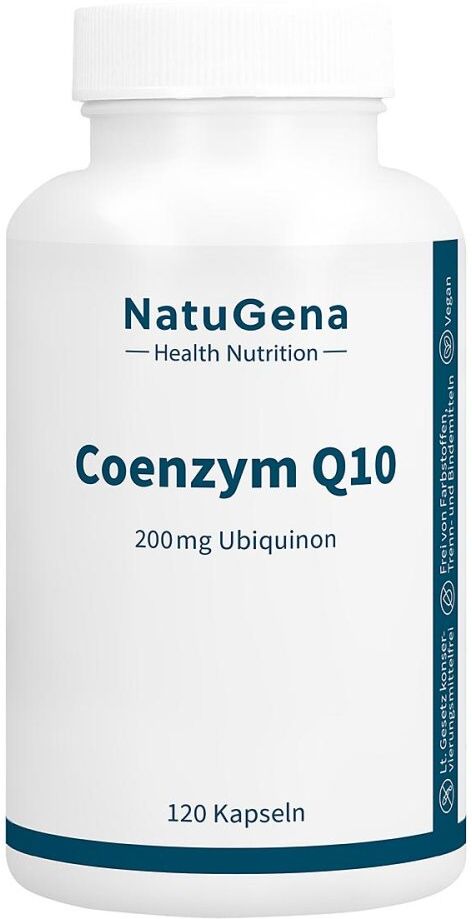 NatuGena Coenzym Q10 200 mg Kapseln 120stk