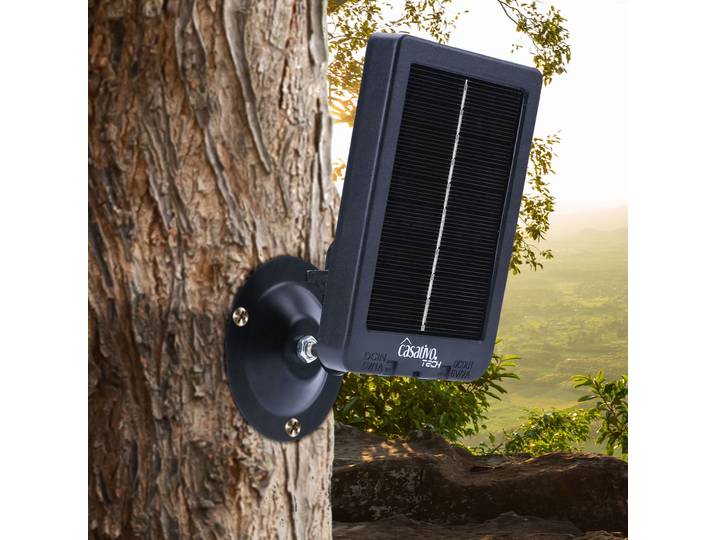 Akku Solarpanel für Wildkamera, IP65, 3000 mAh