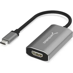 StarTech 112B-USBC-HDMI21 USB-C TO HDMI ADAPTER 8K 60HZ NMS (HDMI), Video Adapter, Grau