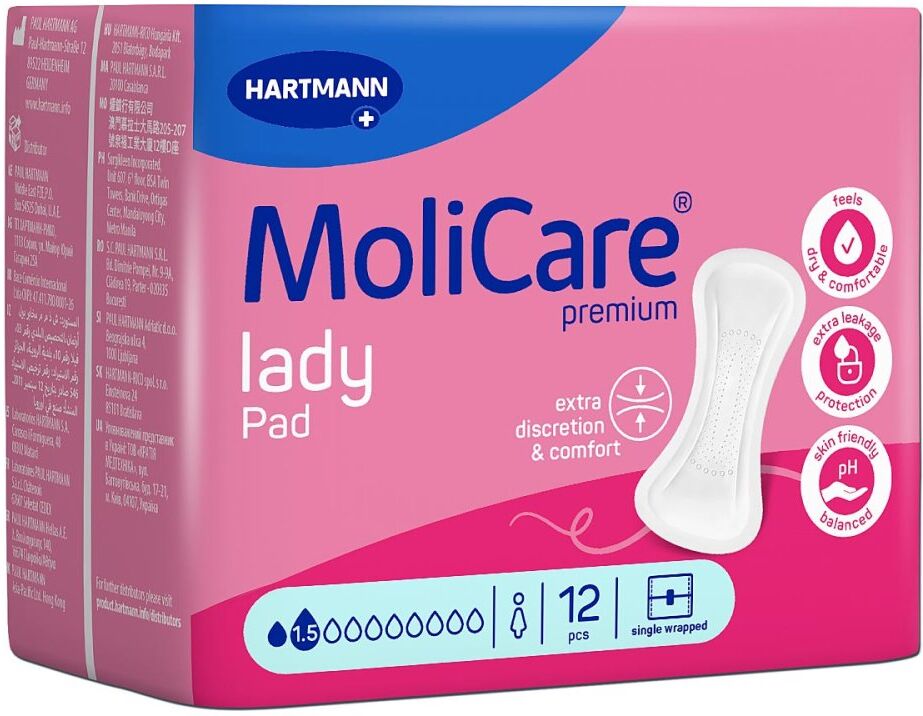 Molicare Premium Lady Pad 1,5 Tropfen 12stk