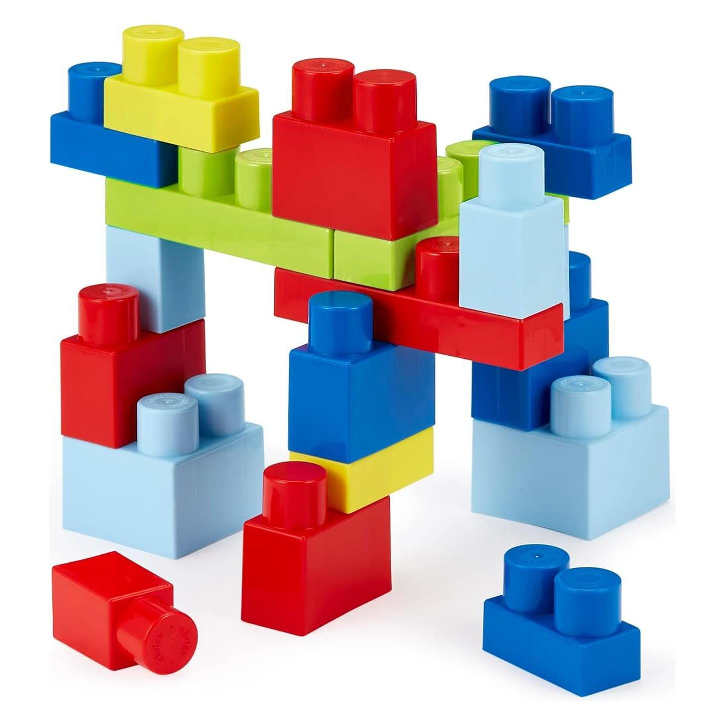 Ecoiffier Abrick Set von Blocks in Blue Koffer auf Rädern (7829)