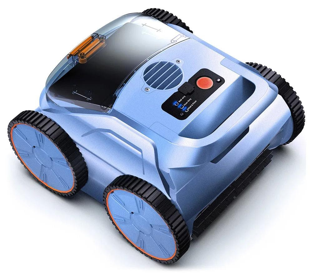 Selius Draadloze Robotische Zwembadreiniger - 18000Pa - IP68 - Blauw