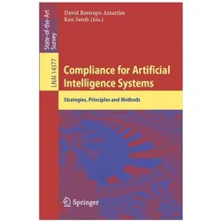 Compliance for Artificial Intelligence Systems, Fachbücher von Ken Satoh, David Restrepo Amariles