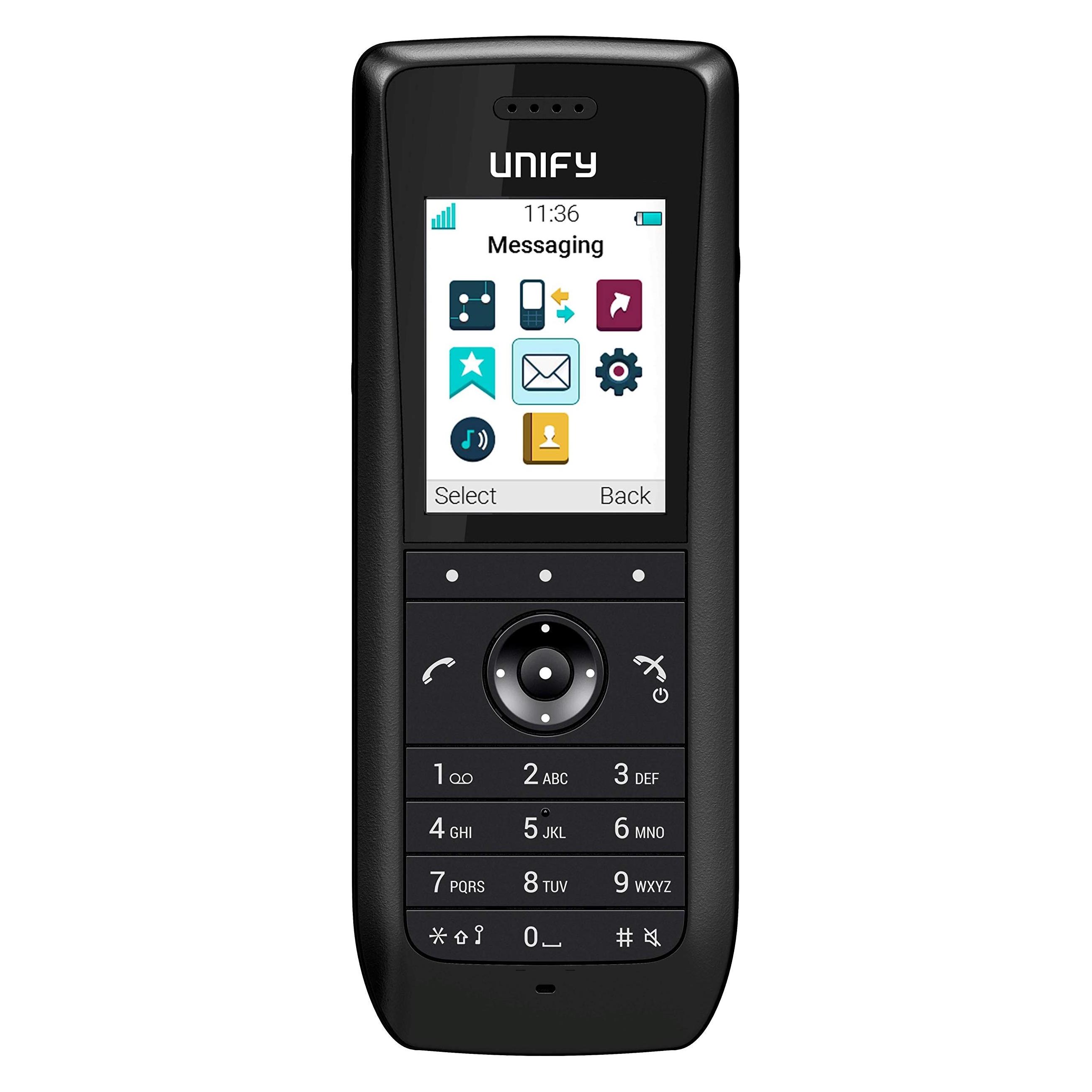 Unify OpenScape WLAN Phone WL4 Plus - Schnurloses VoIP-Telefon - mit Bluetooth-Schnitt (L30250-F600-C328)