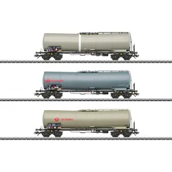 Märklin 46545 H0 Kesselwagen-Set Zans "ermewa", privat, Ep. VI